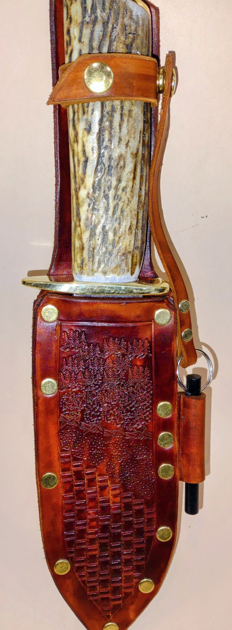 Hand Forged Knife: Custom Hunter / Skinner Knife