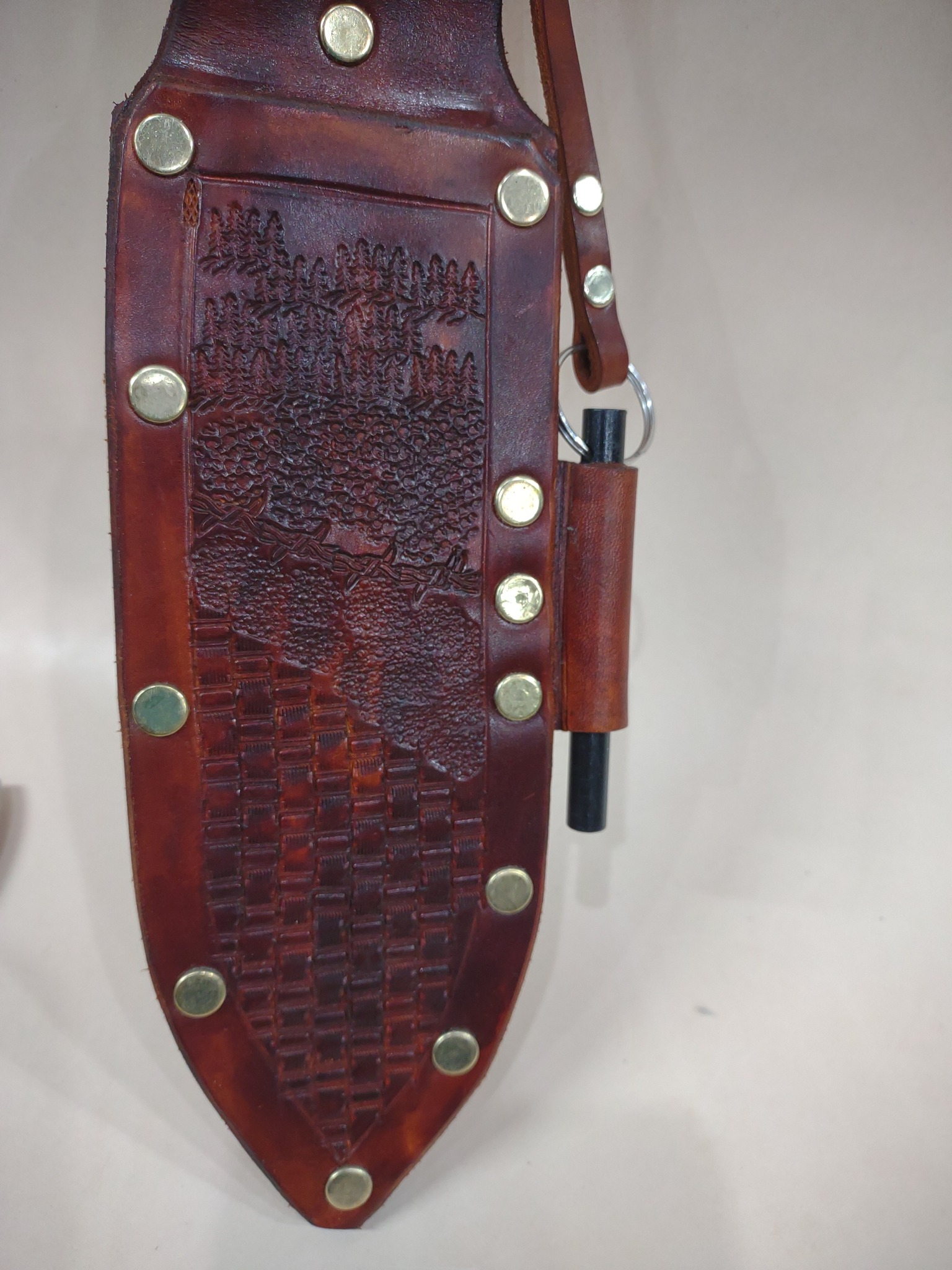 Hand Forged Knife: Custom Hunter / Skinner Knife