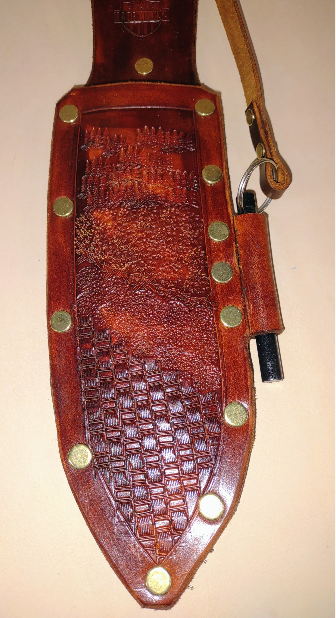 Hand Forged Knife: Custom Hunter / Skinner Knife