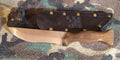 Hand Forged Knife: Custom Hunting / Camp Knife