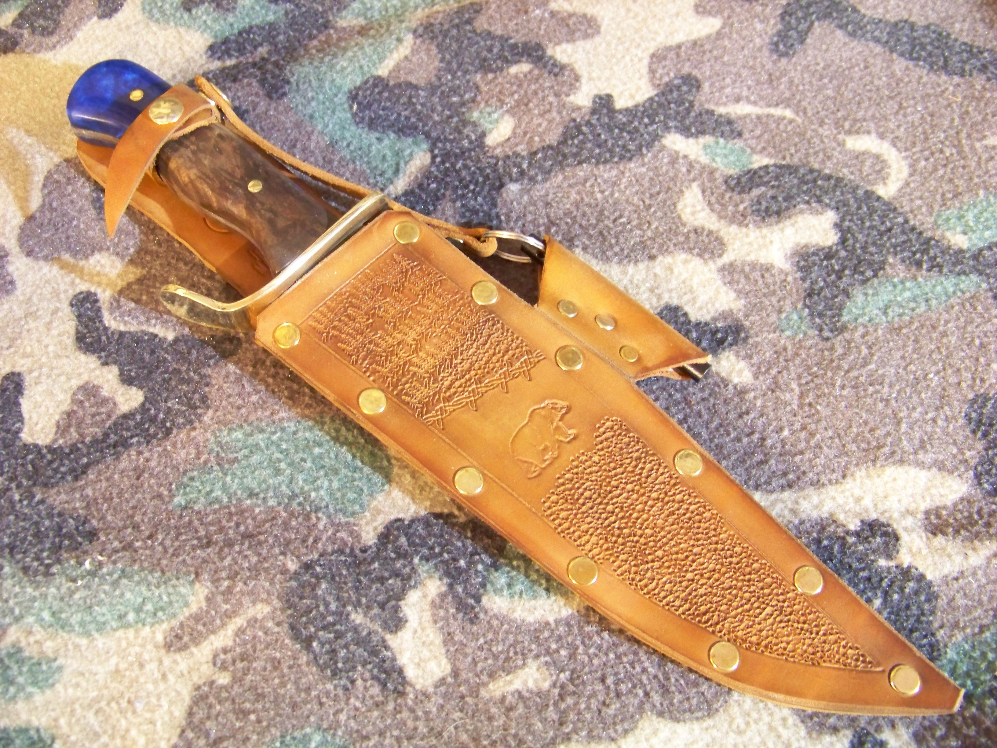 Hand Forged Knife: Custom Bowie Knife