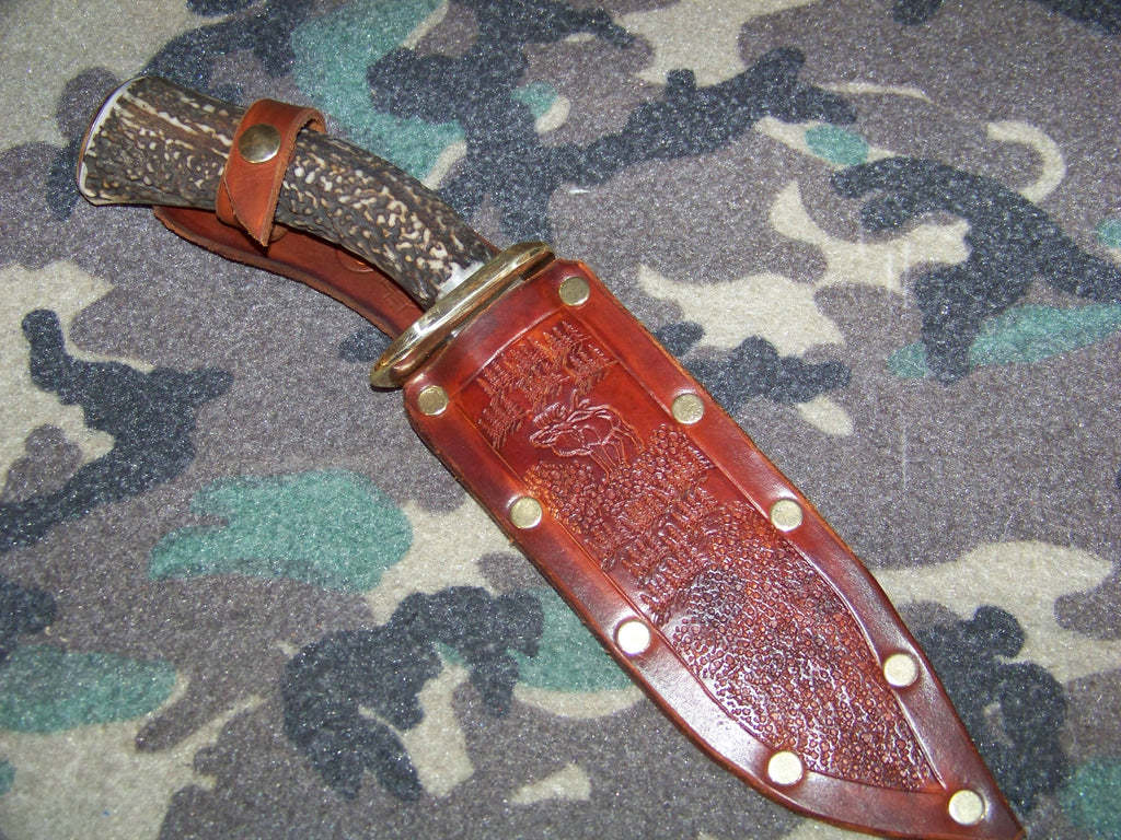 Hand Forged Knife: Hunting Knife