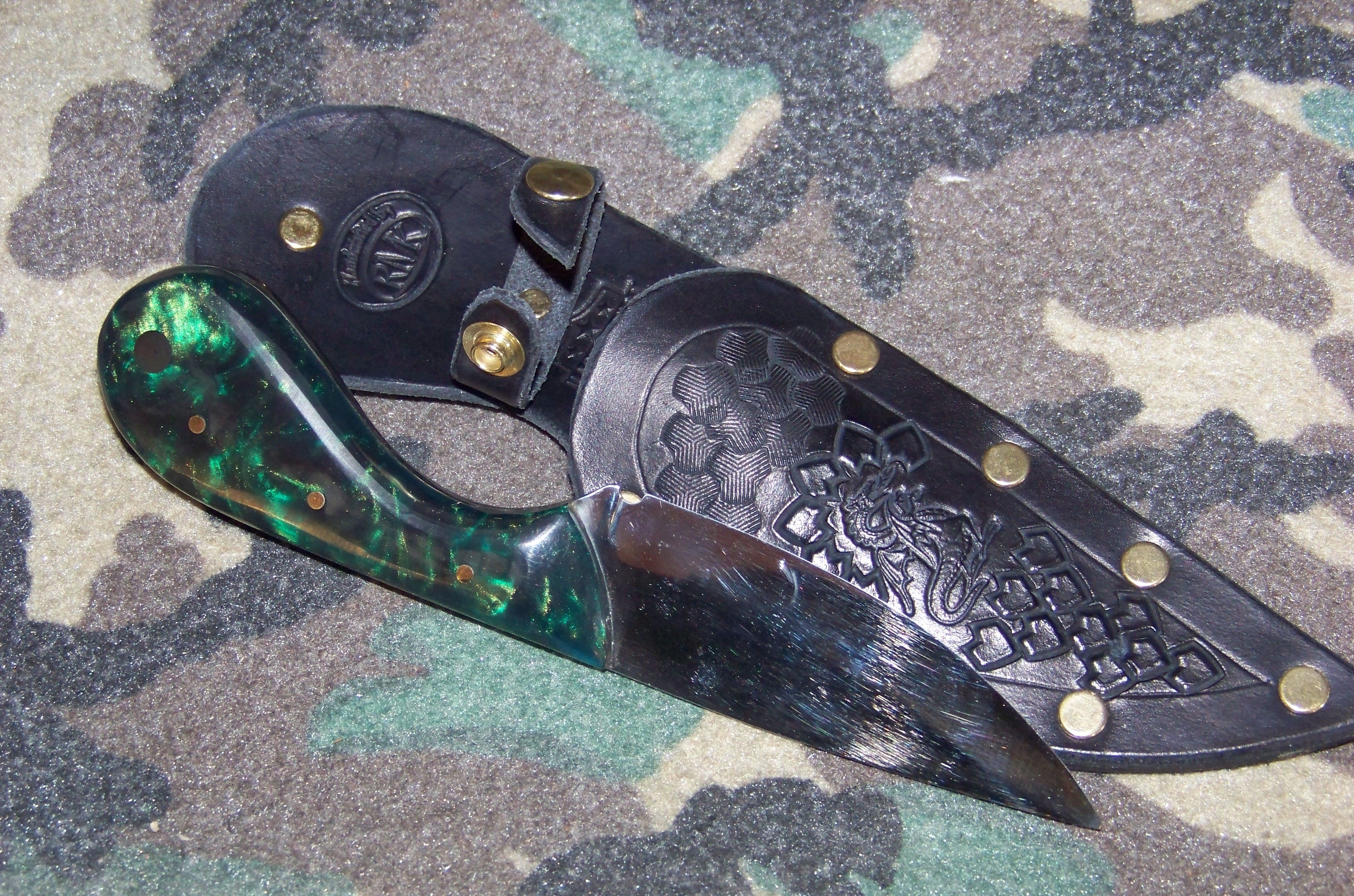 Hand Forged Knife: EDC (Every Day Cary) Knife