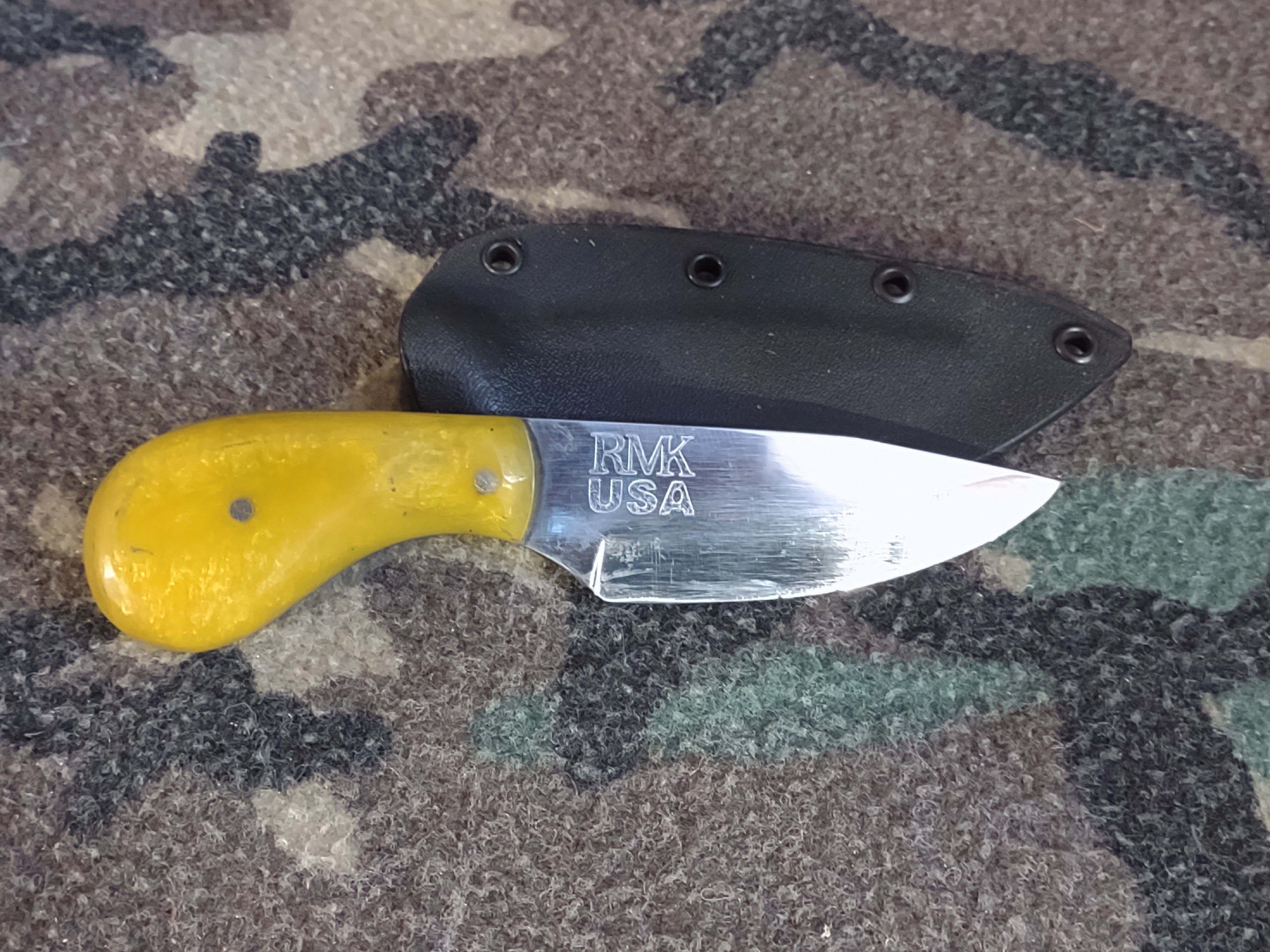 Hand Forged Knife: EDC Neck Knife